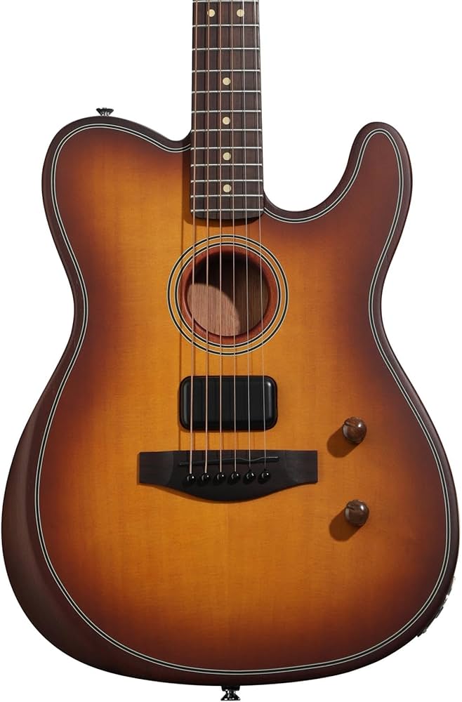 u*1様 Fender Acoustasonic Amazon.com: Fender Acoustasonic Standard Telecaster Acoustic